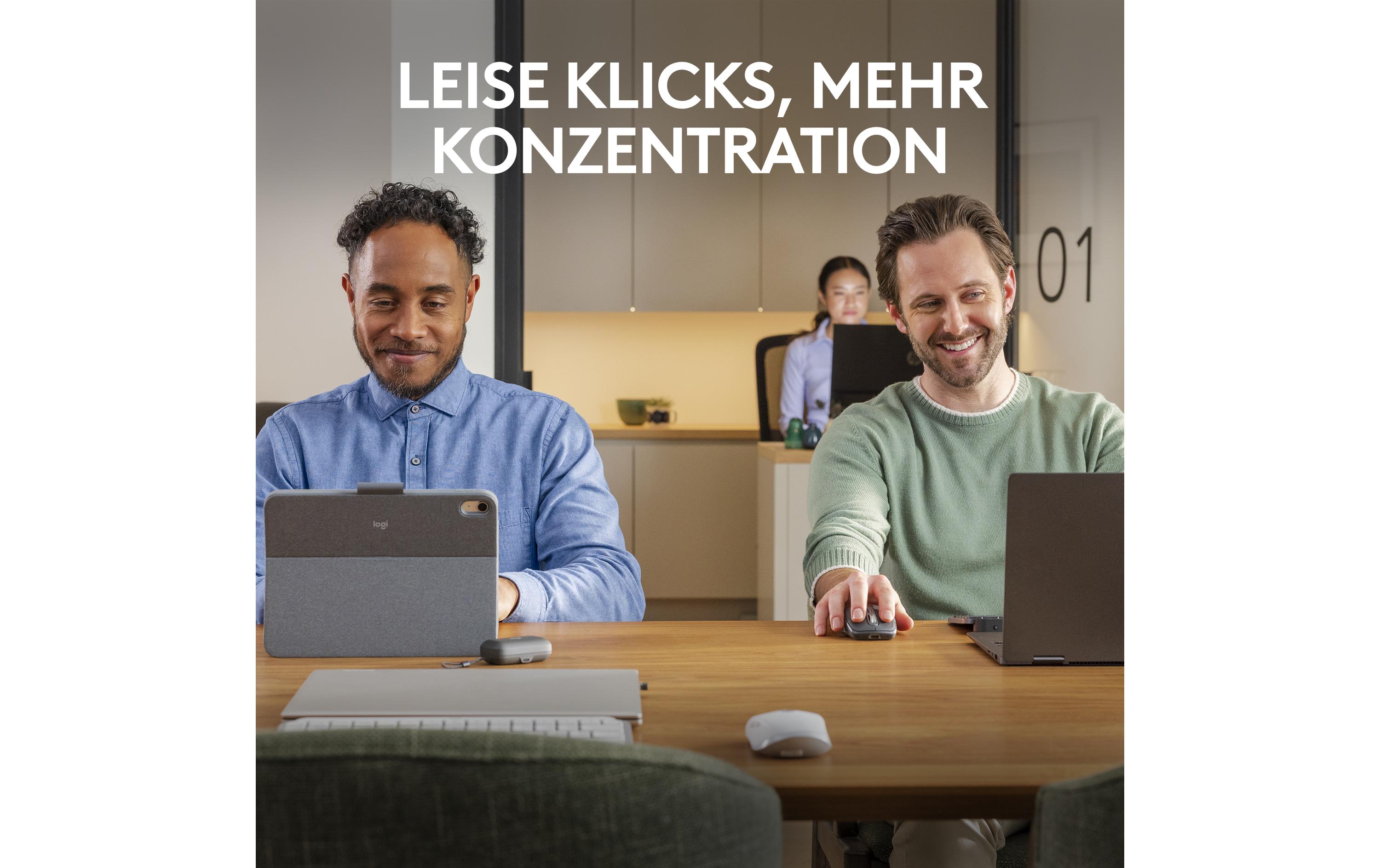 Logitech Mobile Maus MX Anywhere 3s Pale Grey