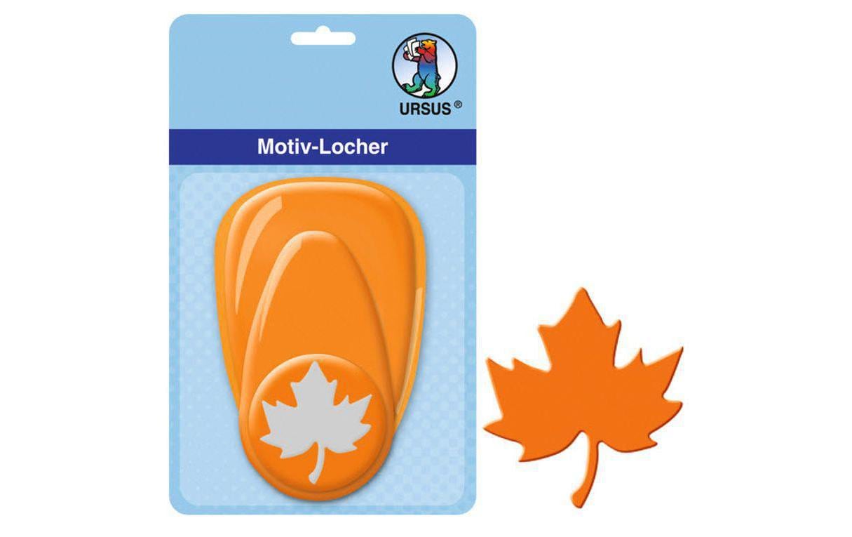 URSUS Motivstanzer Ahorn mittel, 2.5 cm URSUS Motivstanzer Ahorn mittel, 2.5 cm