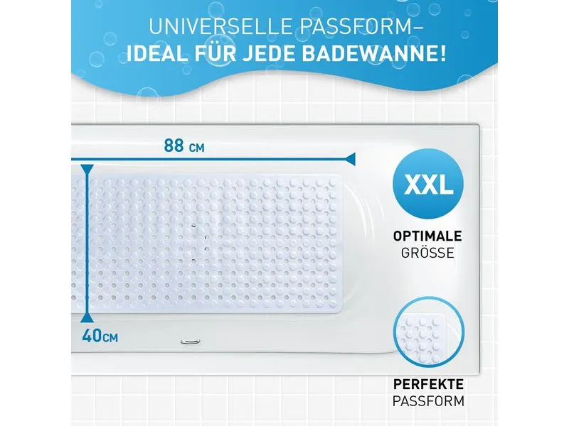 Flipline Badewannenmatte Weiss