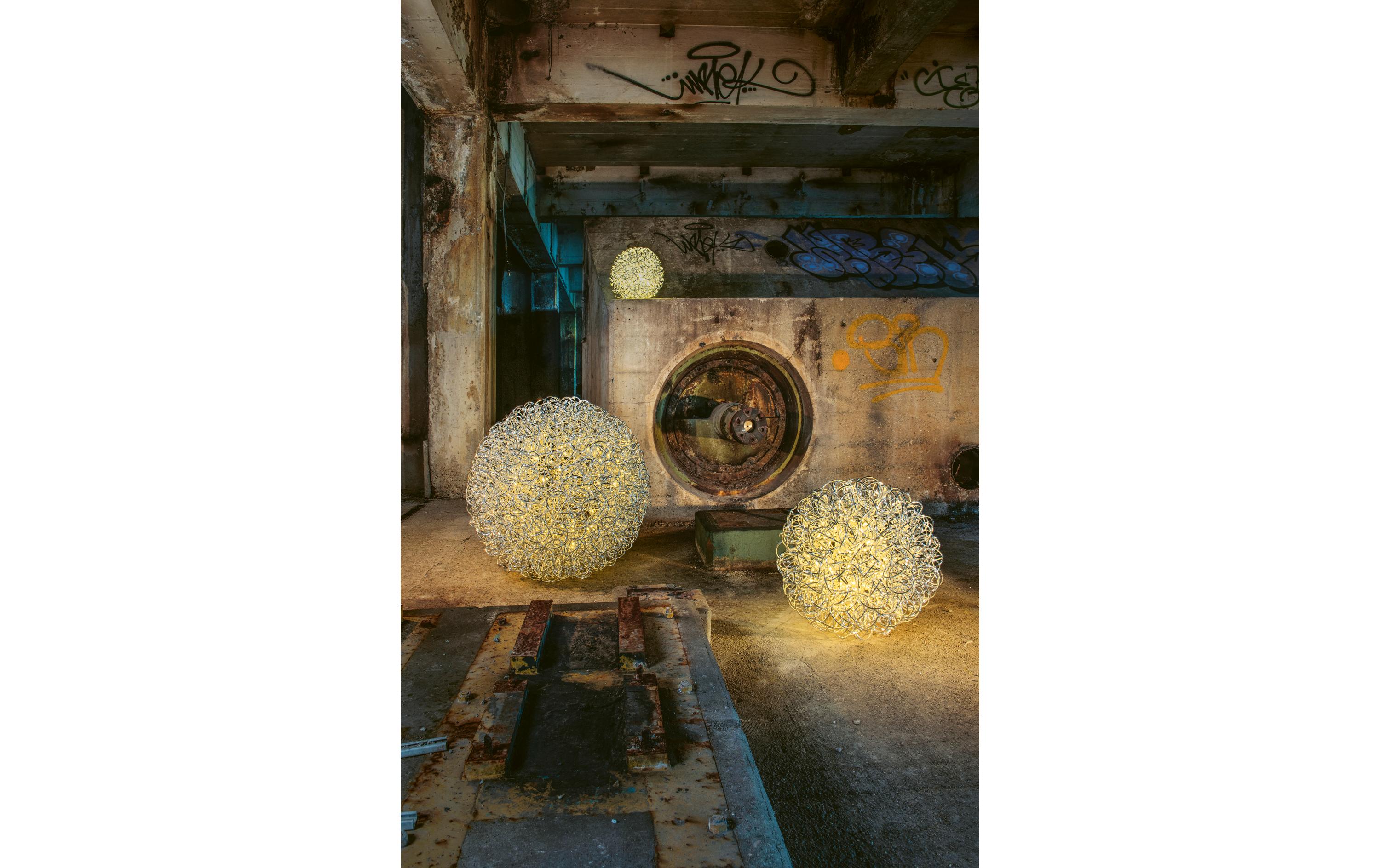 STT LED-Figur Leonis Kugel, Ø 40 cm