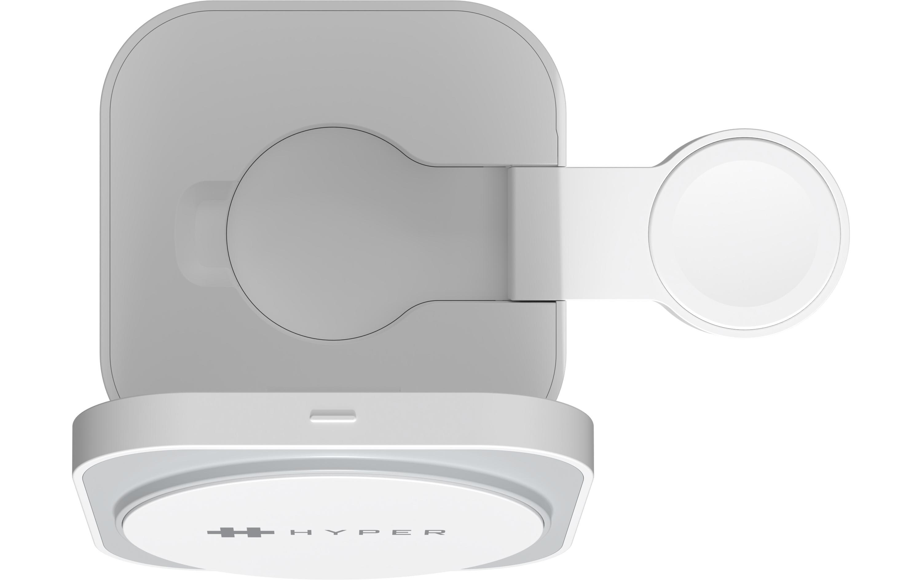 HYPER Wireless Charger Qi2 3-in-1, Weiss