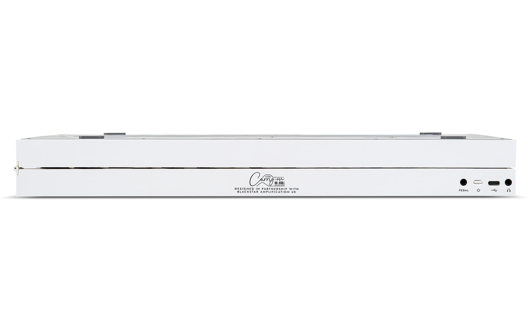 Carry-on by Blackstar Keyboard Foldable Keyboard 49 Touch Weiss