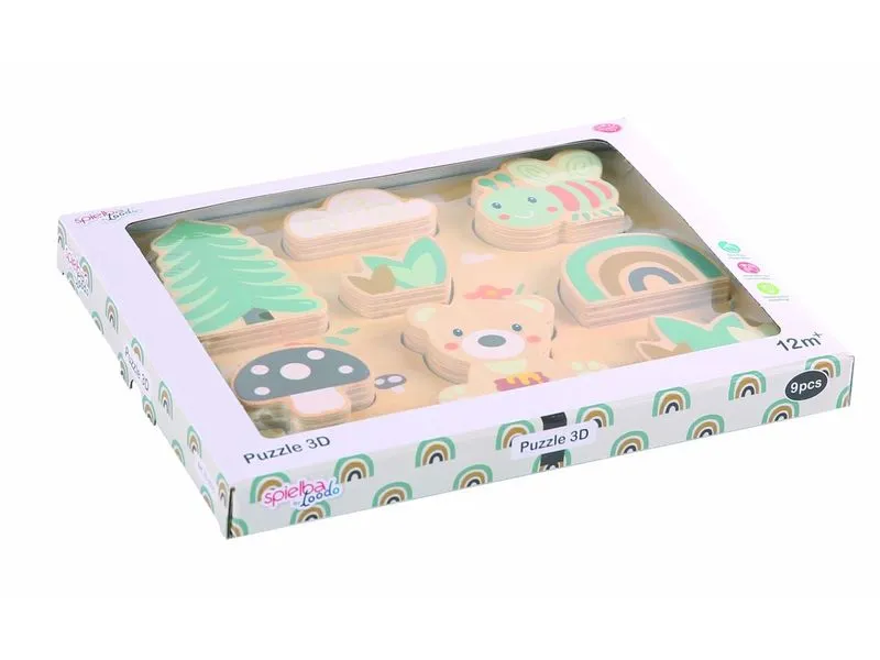 Spielba Holzspielwaren 3D-Puzzle Bär Spielba Holzspielwaren 3D-Puzzle Bär