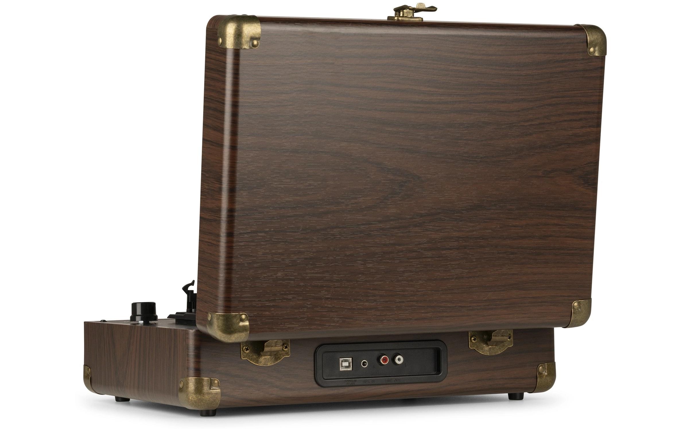 Audizio Plattenspieler RP114 Dunkelbraun