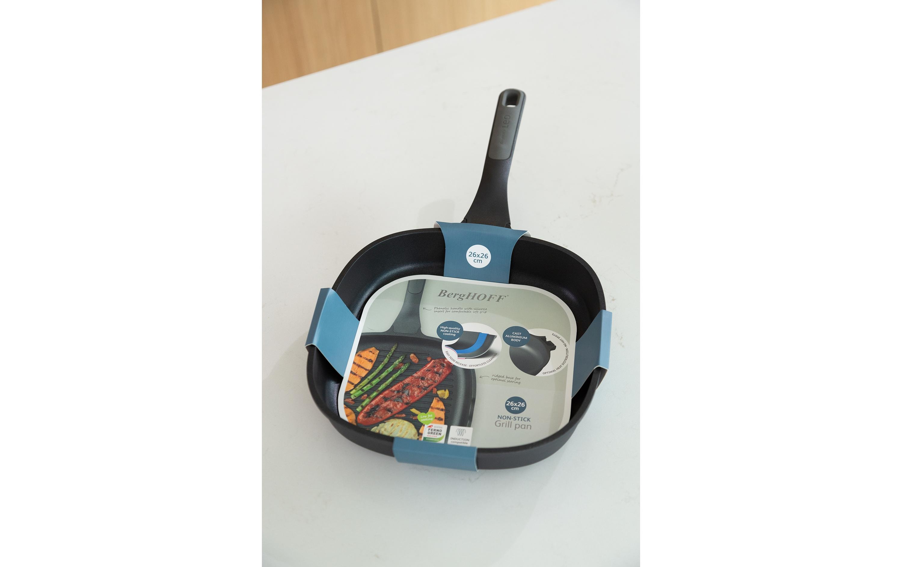 BergHOFF Grillpfanne Leo Stone+ 26 cm