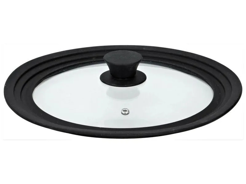 ALPINA Pfannendeckel mit Silikonrand 16 cm/18 cm/20 cm