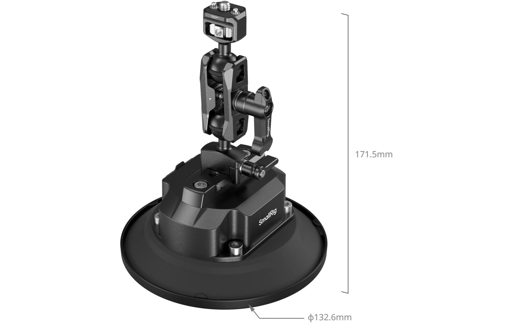 Smallrig 5 Elektrische Saugnapfhalterung Kit