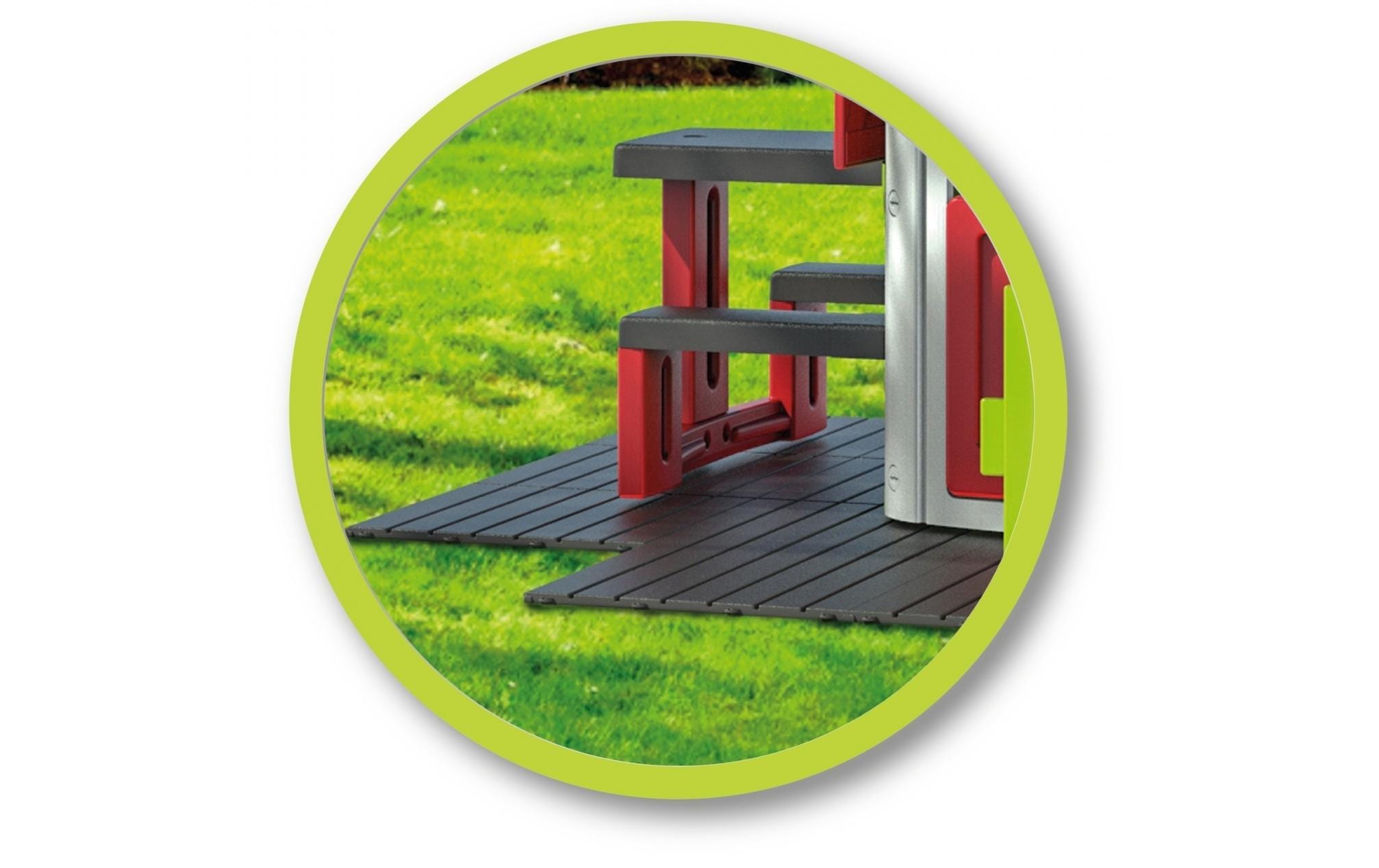 Smoby Zubehör Spielhaus Bodenplatten-Set mit Klicksystem