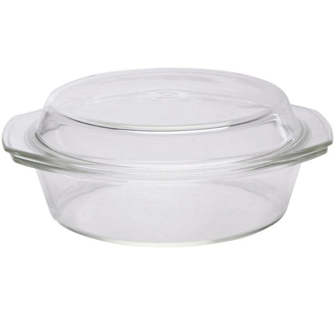 alpina Auflaufform 2.5 l Oval, Transparent