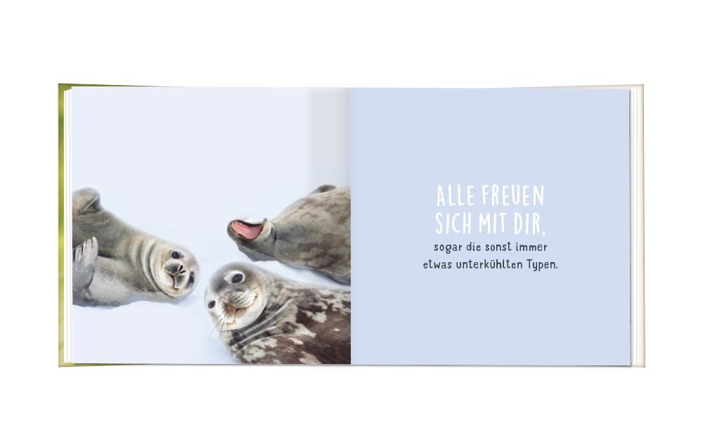 Grafik Werkstatt Minibuch Heute ist dein Glückstag