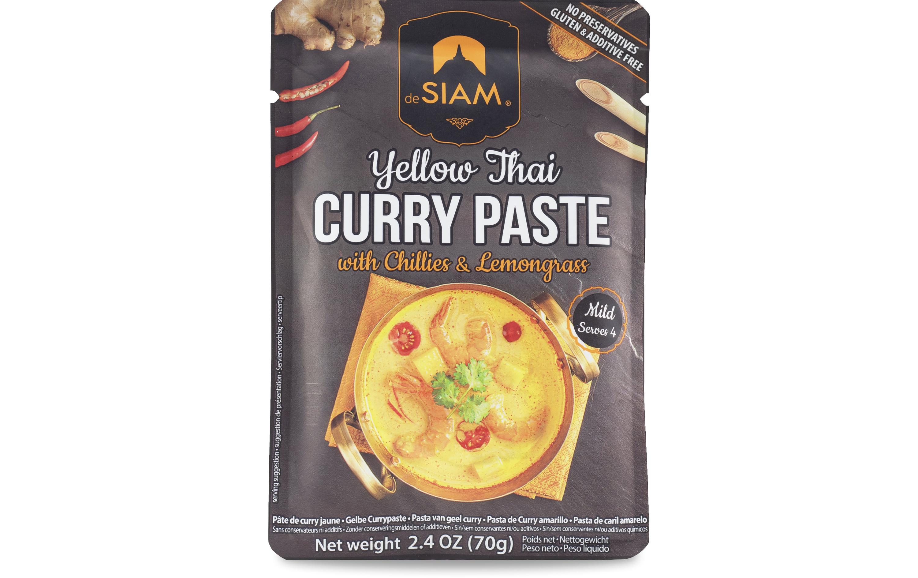deSIAM Thai Yellow Curry Paste 70 g deSIAM Thai Yellow Curry Paste 70 g