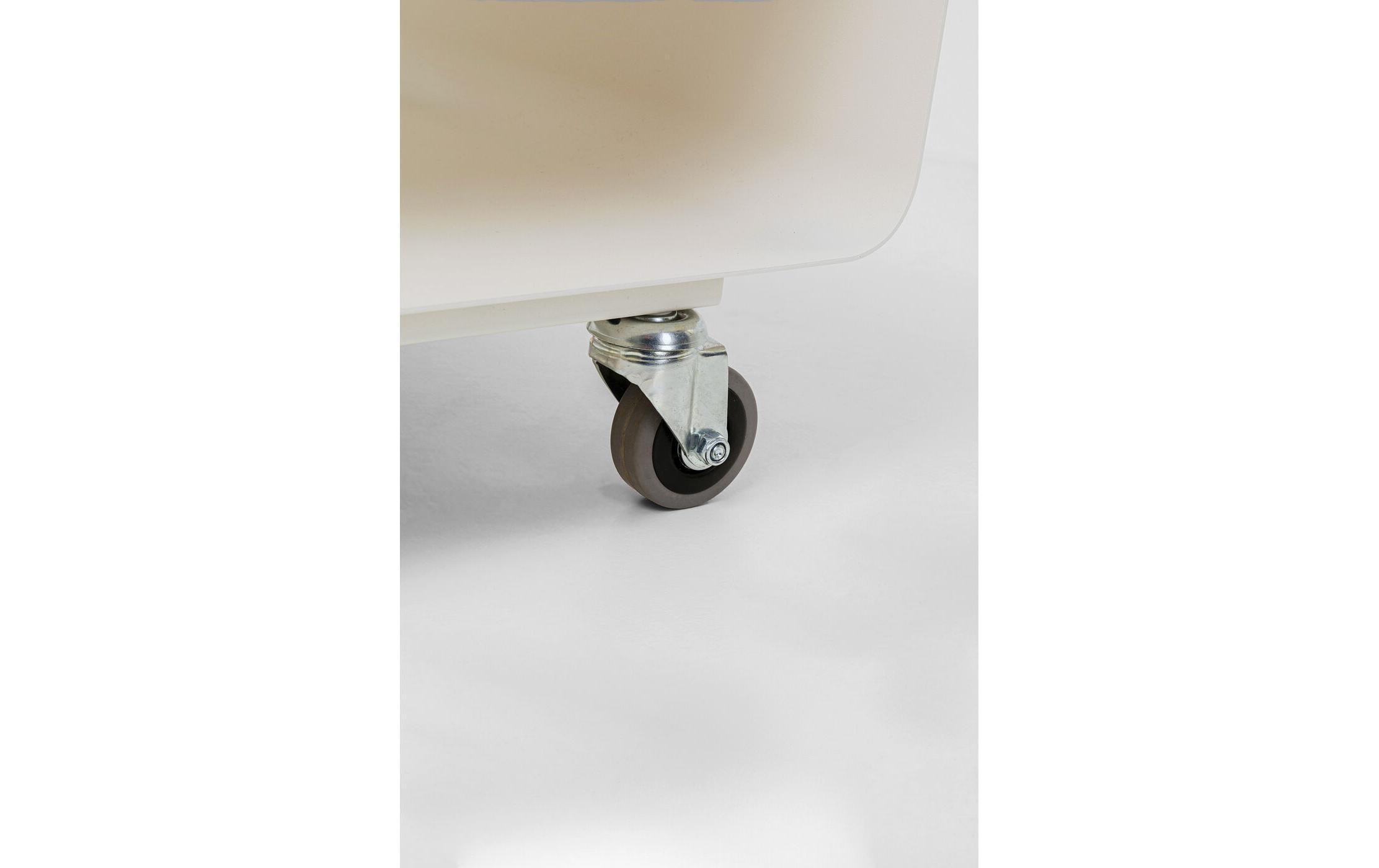 Kare TV-Möbel Lowboard Lounge M 90 x 30 cm, Creme