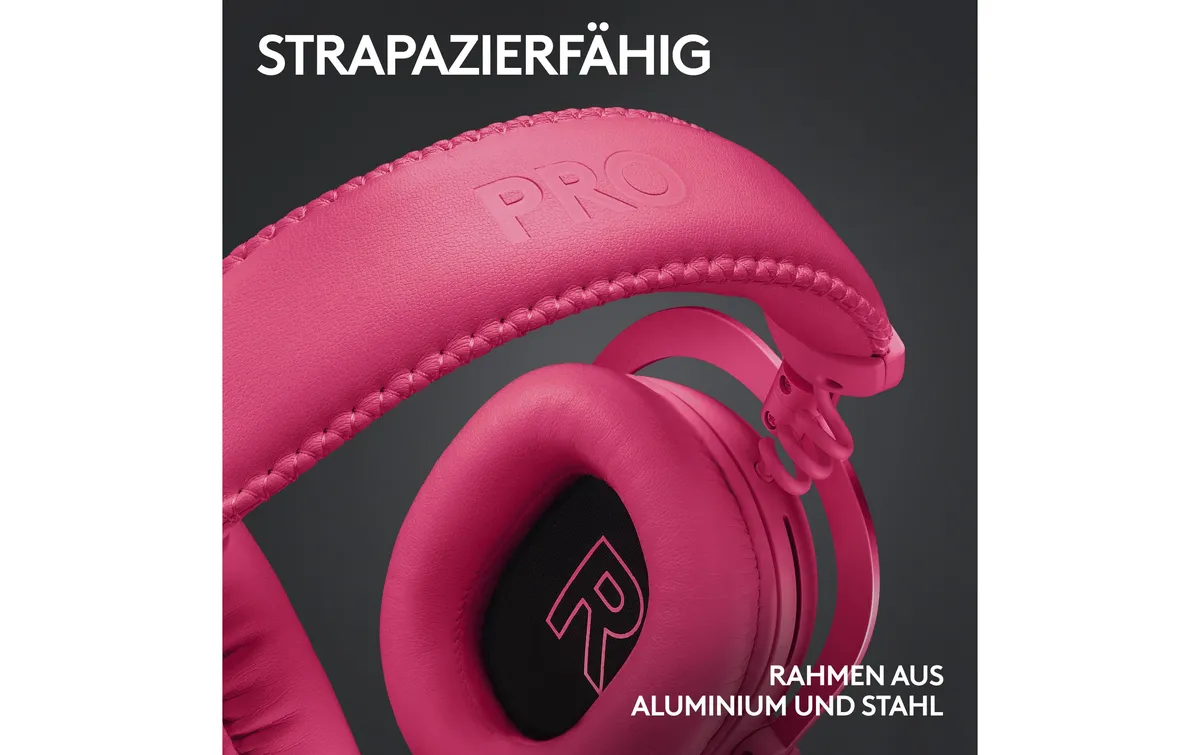 Logitech Headset G Pro X 2 Wireless Lightspeed Gaming Magenta