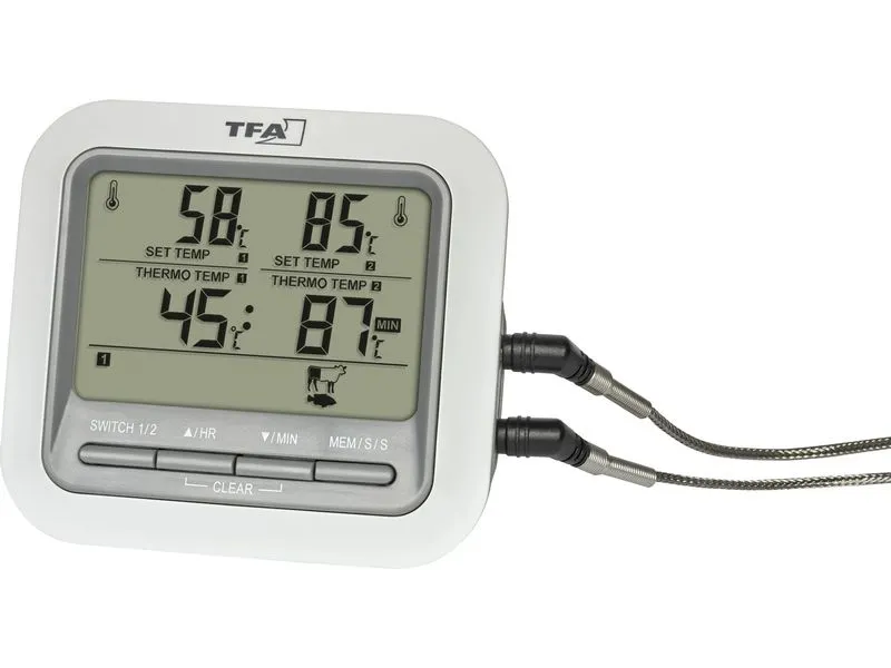 TFA Dostmann Grill- Bratenthermometer 14.1516.02 Weiss TFA Dostmann Grill- Bratenthermometer 14.1516.02 Weiss