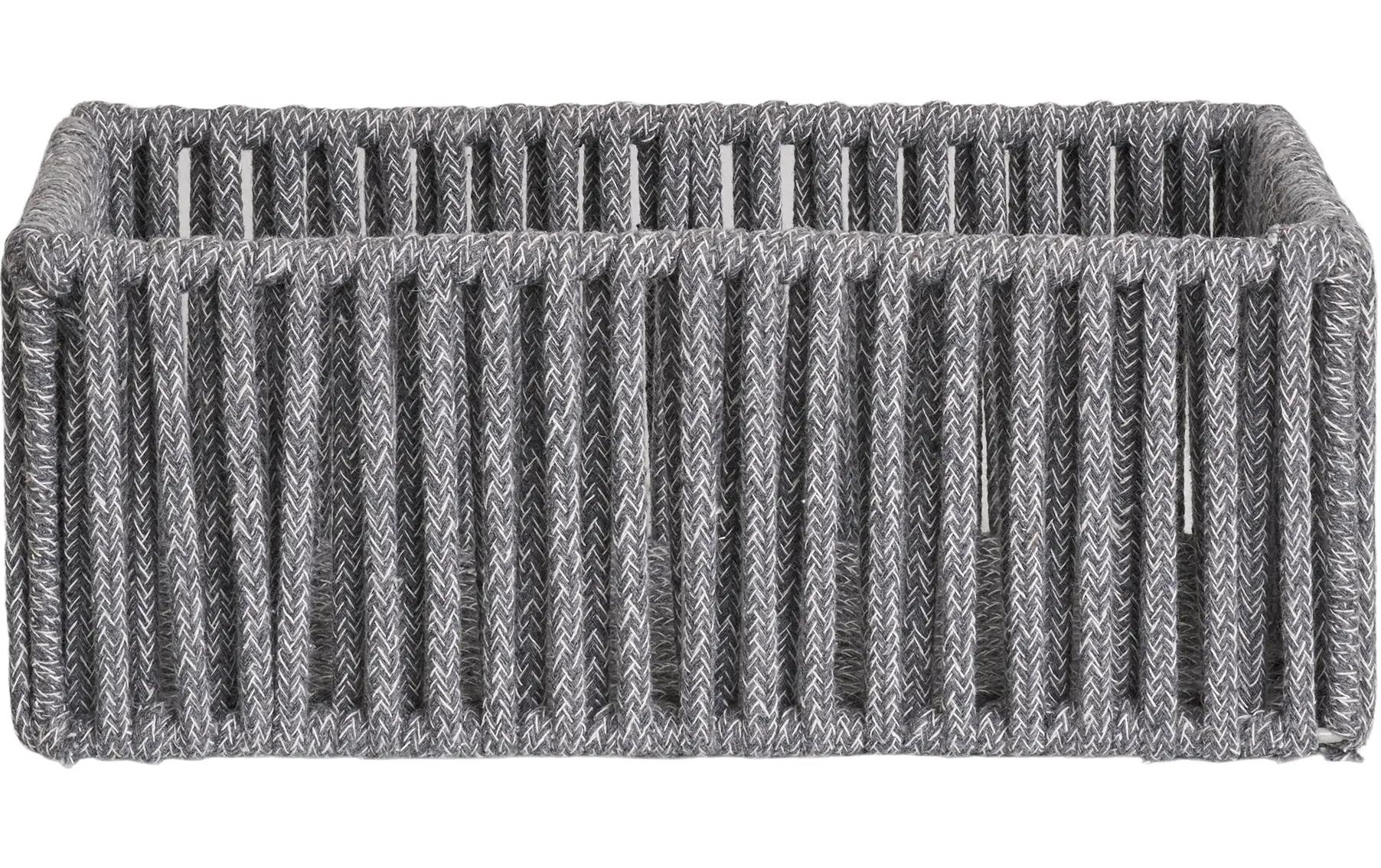 House Nordic Aufbewahrungskorb Arese 3 Stück, Grau