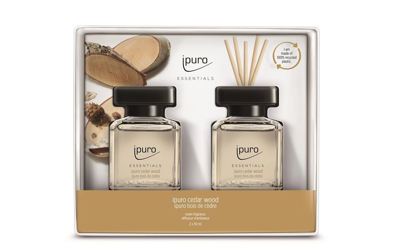 ipuro Duftstäbchen Cedar Wood 2 x 50 ml Set 100 ml
