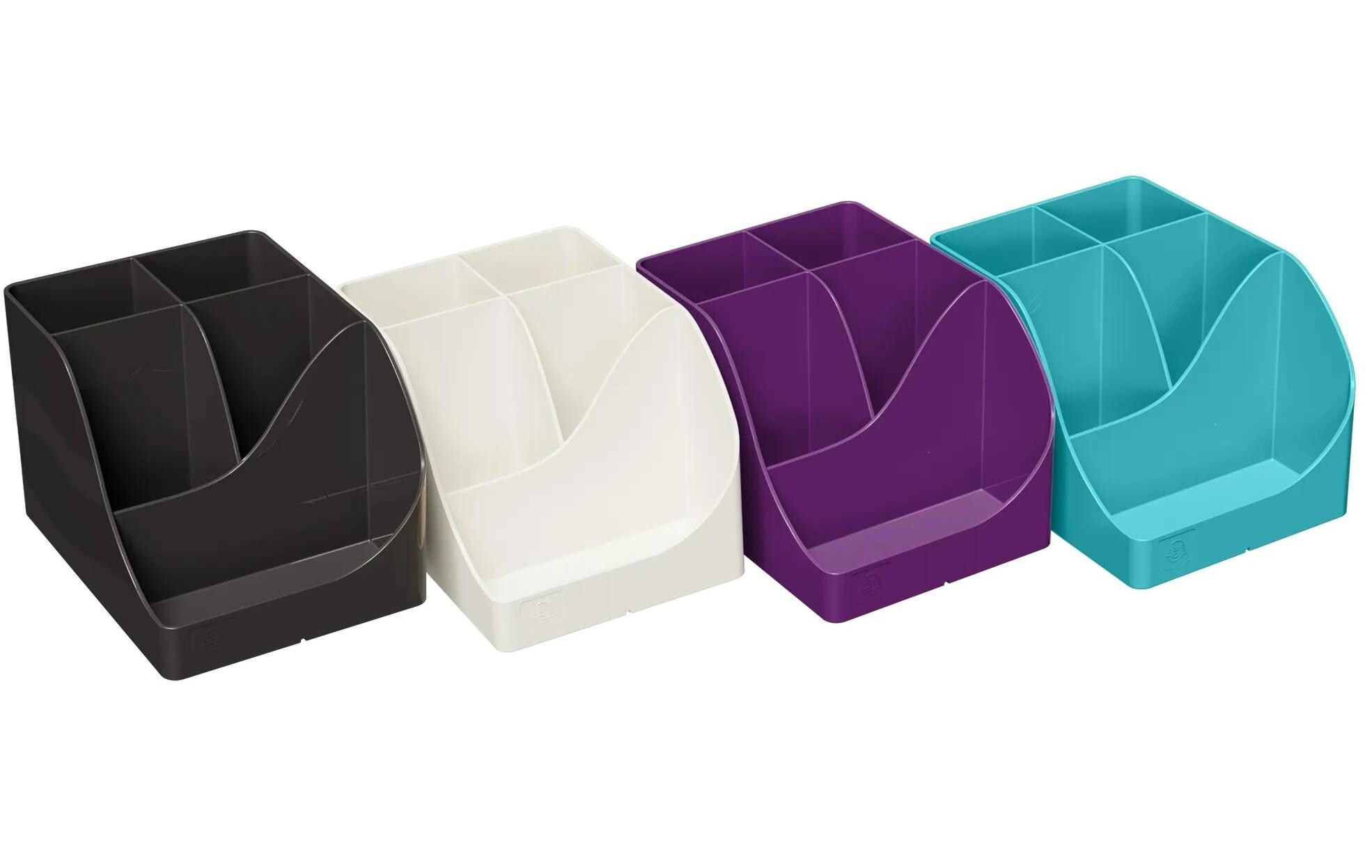 Exacompta Stiftebecher Pen-Wave Titan 4 Stück assortiert