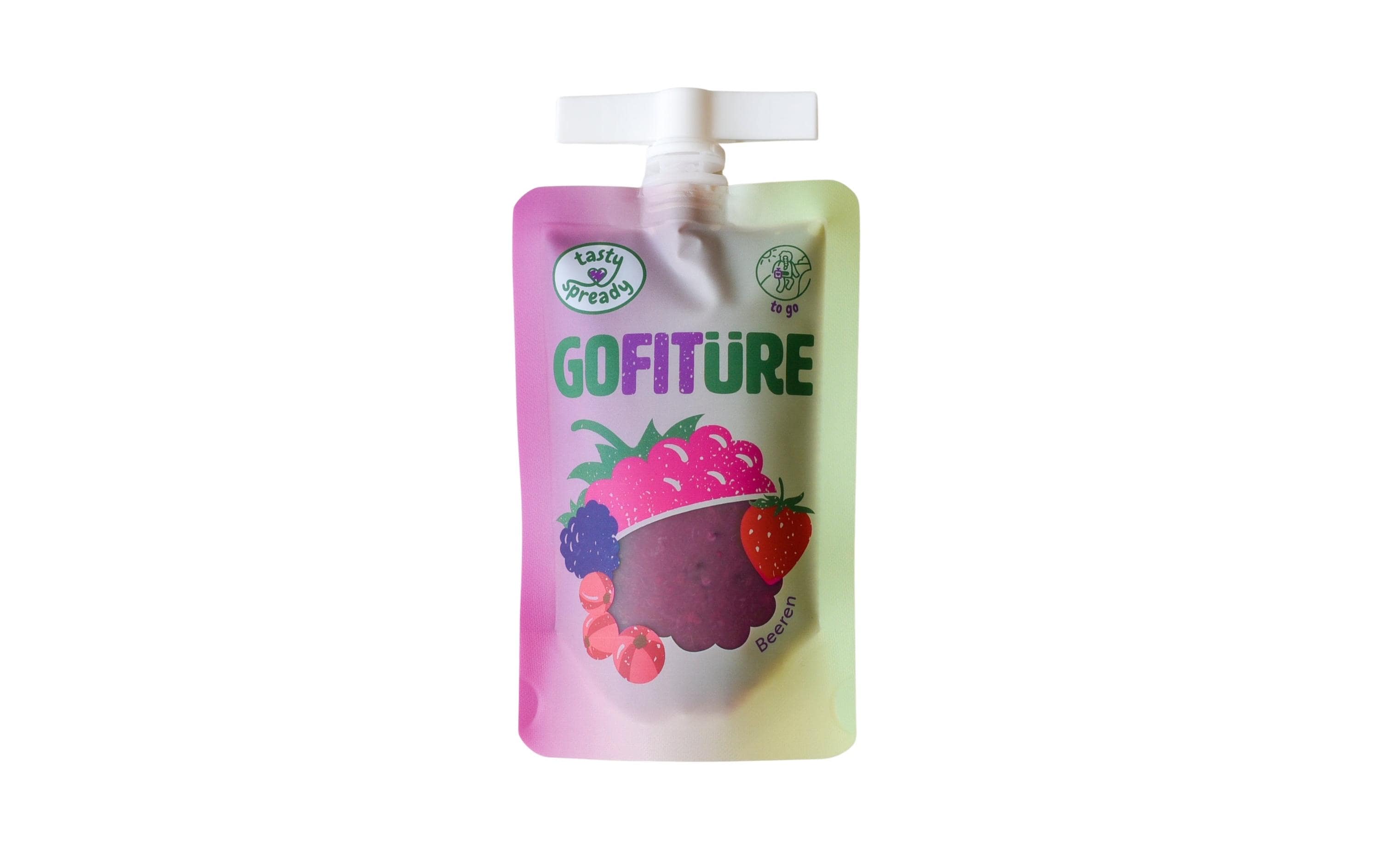 GOFITÜRE Bio Beeren die zuckerreduzierte Konfitüre Alternative