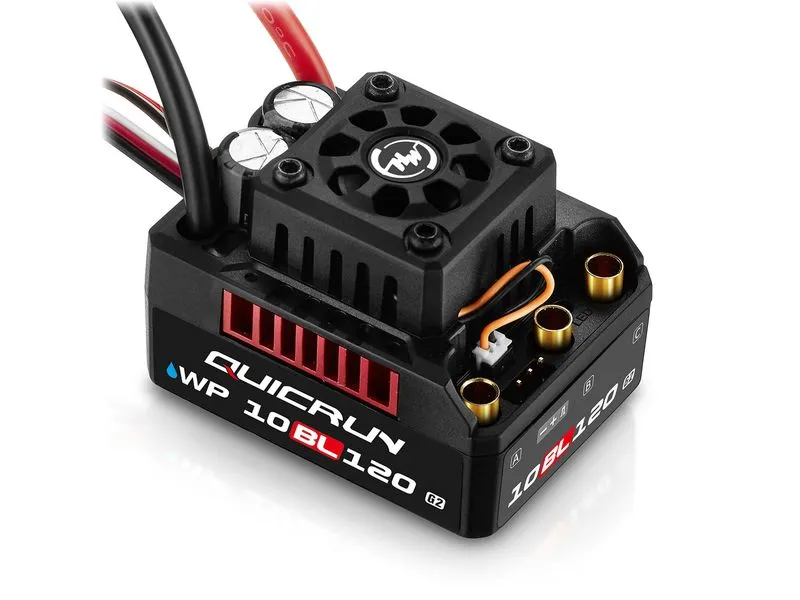 Hobbywing Brushless Regler QuicRun WP10BL120 G2 120A, 2-4S Hobbywing Brushless Regler QuicRun WP10BL120 G2 120A, 2-4S