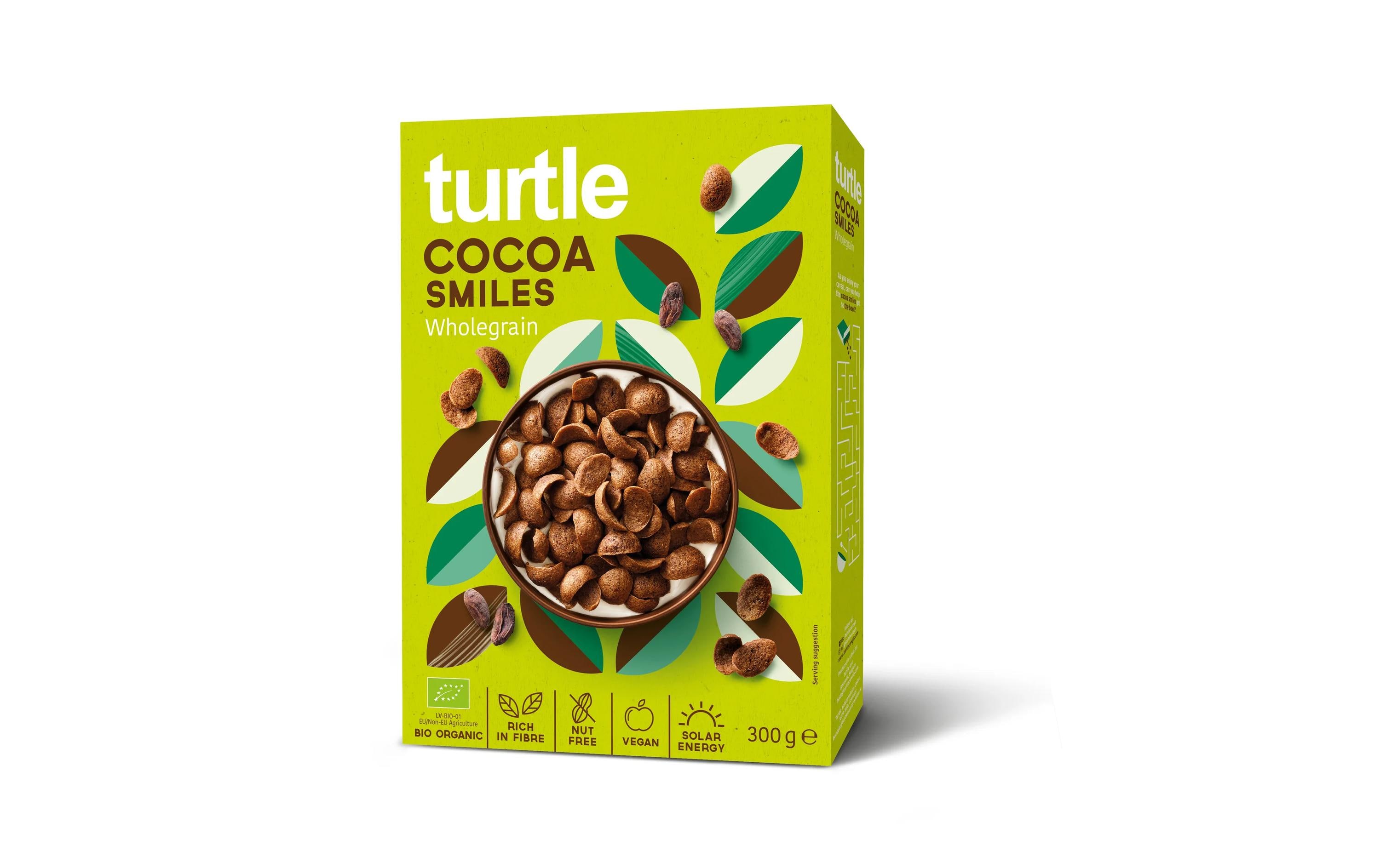 turtle Cerealien Cocoa Smiles Bio 300g turtle Cerealien Cocoa Smiles Bio 300g