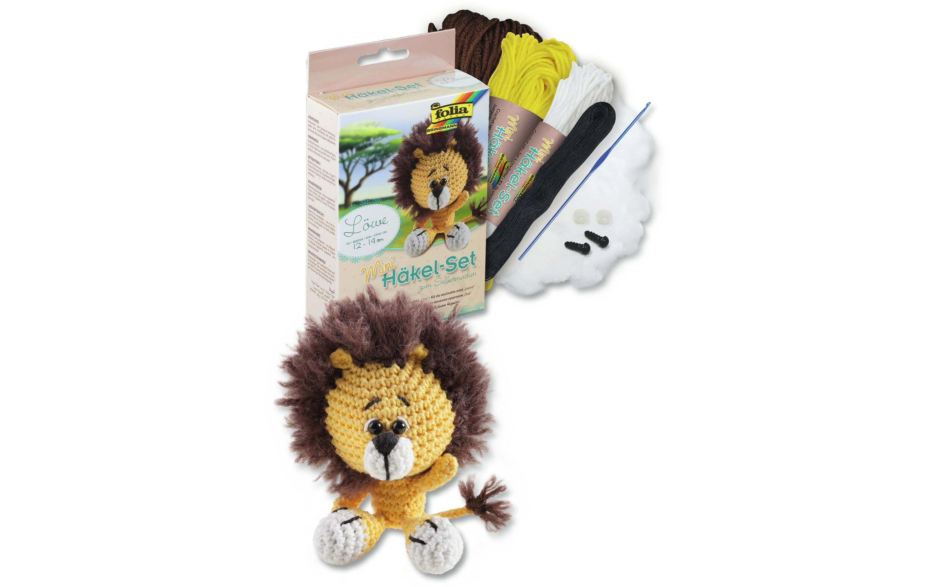 Folia Häkelset Mini Löwe Folia Häkelset Mini Löwe