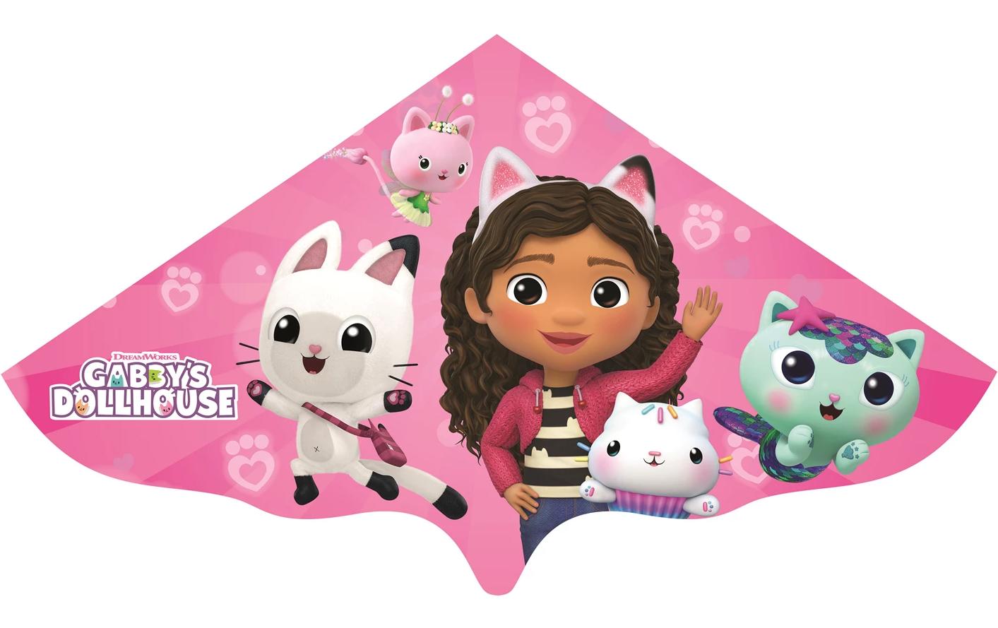 Waldmeier Kinderdrachen Gabbys Dollhouse, 115 cm Spannweite