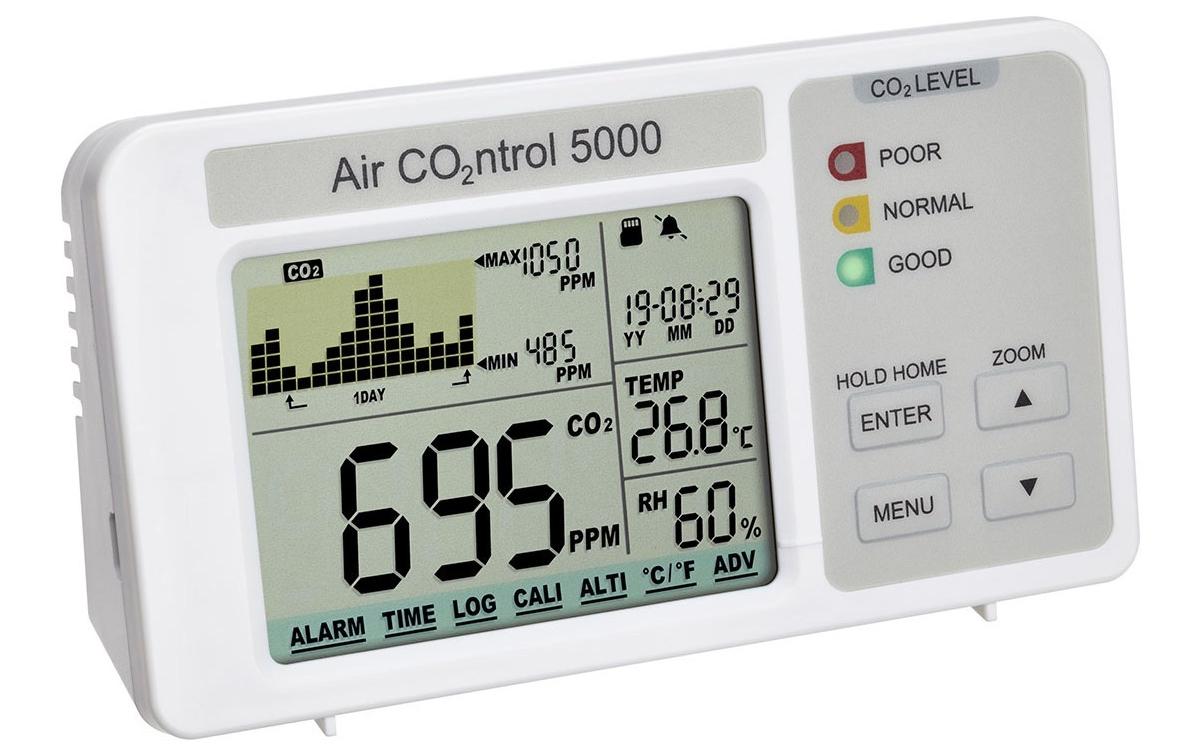 TFA Dostmann CO2 Luftgütemonitor Airco2ntrol 5000 Weiss TFA Dostmann CO2 Luftgütemonitor Airco2ntrol 5000 Weiss