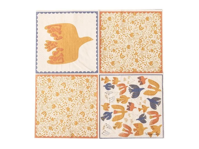 Bloomingville Papierservietten Anniversary 33 cm x 33 cm, 20 Stück