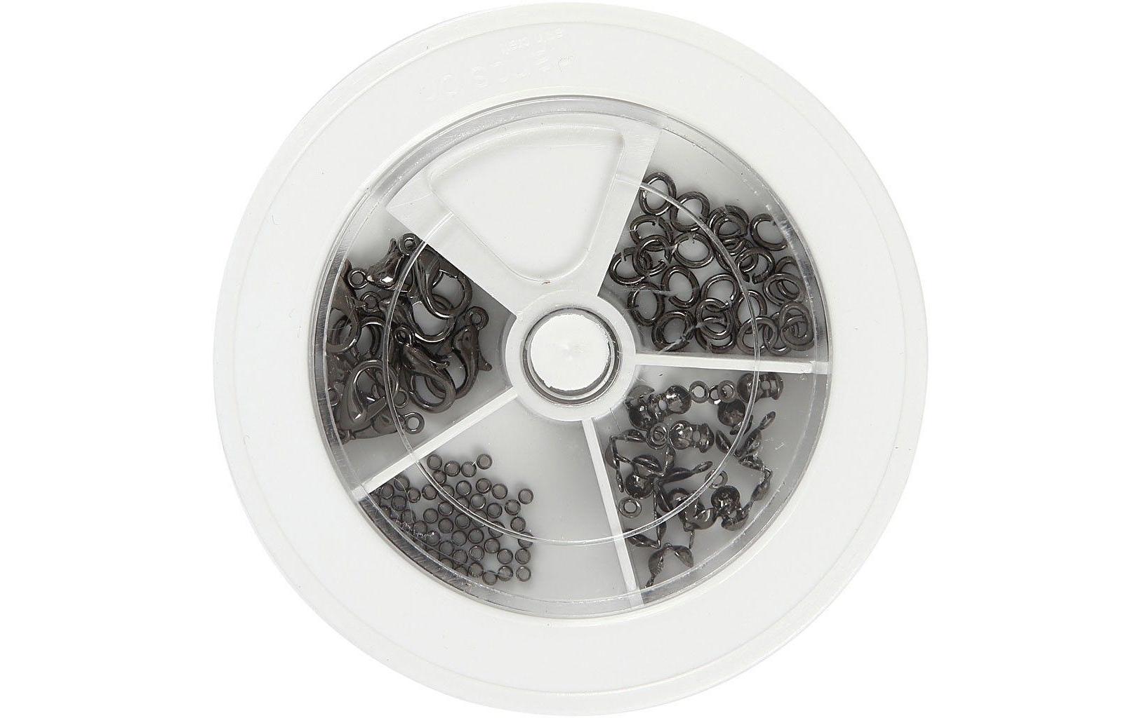 Creativ Company Verschluss Set, Anthrazit Creativ Company Verschluss Set, Anthrazit