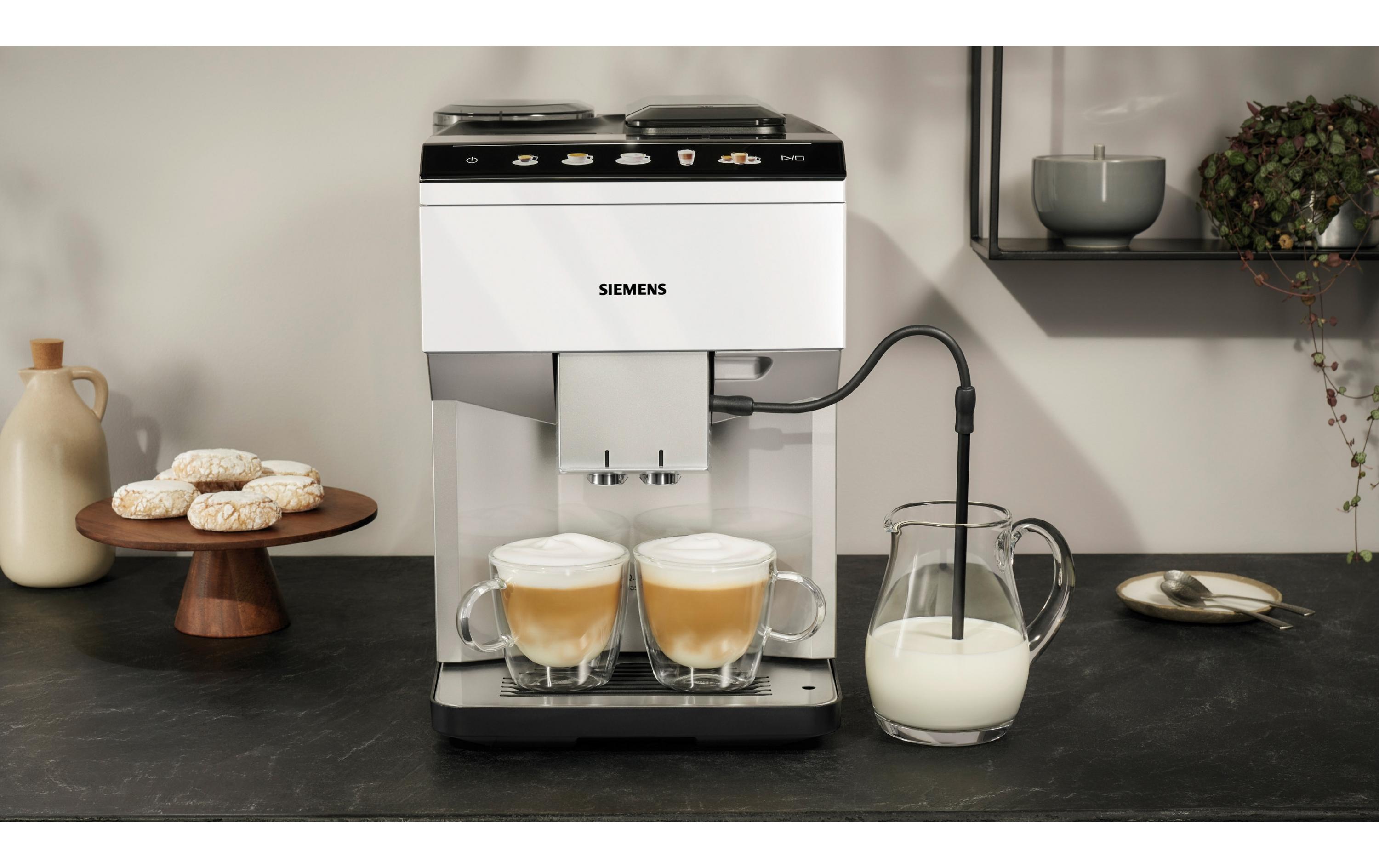 Siemens Kaffeevollautomat EQ500 Classic TP515D02 Weiss
