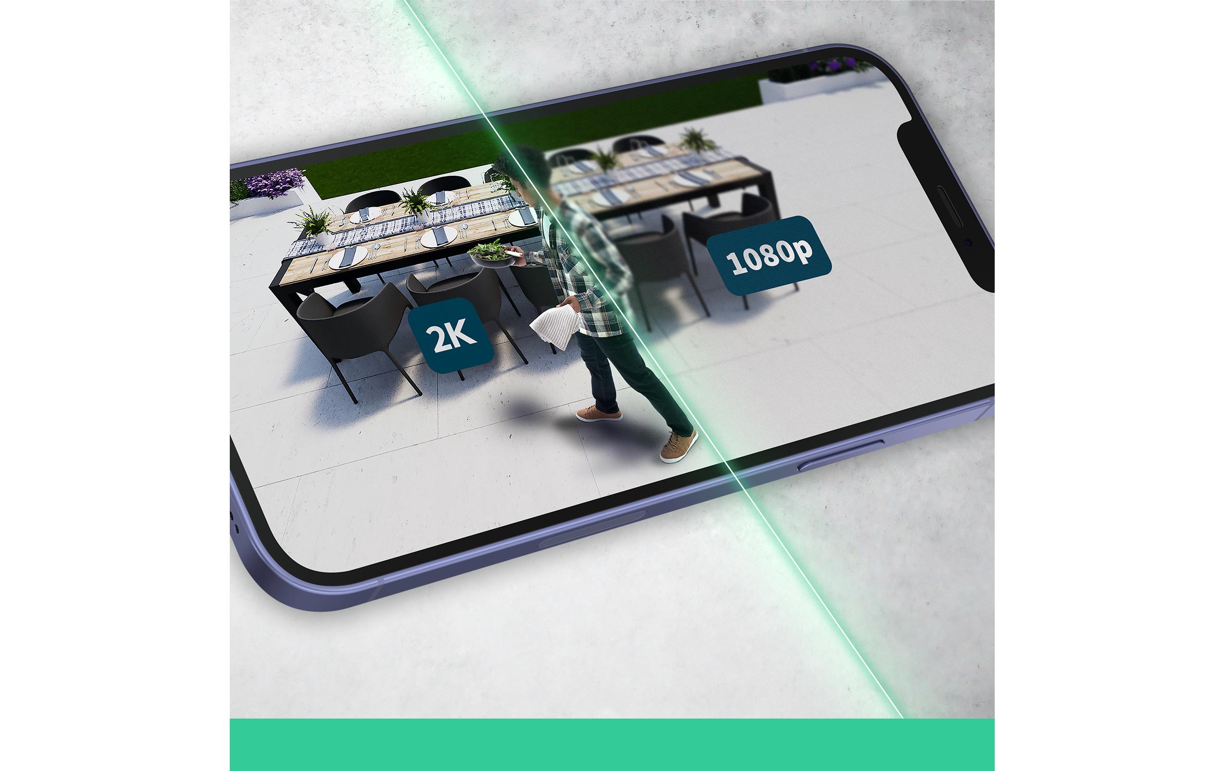 Arlo Essential Outdoor 2K (Gen 2) VMC3250 Weiss, 2er Set Arlo Essential Outdoor 2K (Gen 2) VMC3250 Weiss, 2er Set