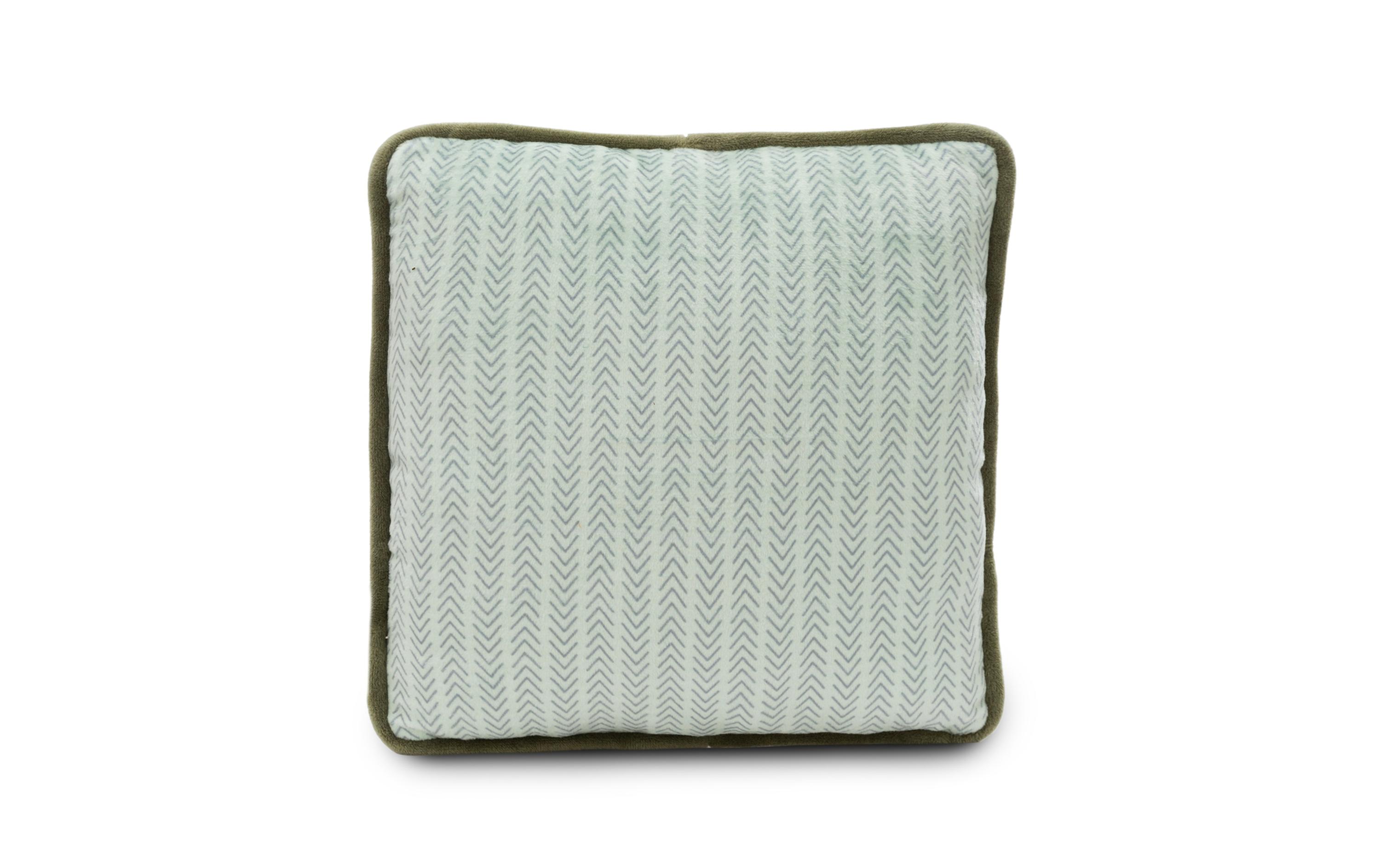 Nici Green Kissen Wolf Winny und Streifenhörnchen Jojo quadratisch