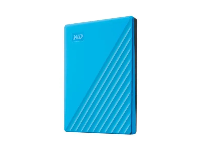 Western Digital Externe Festplatte My Passport 2 TB, Blau Western Digital Externe Festplatte My Passport 2 TB, Blau