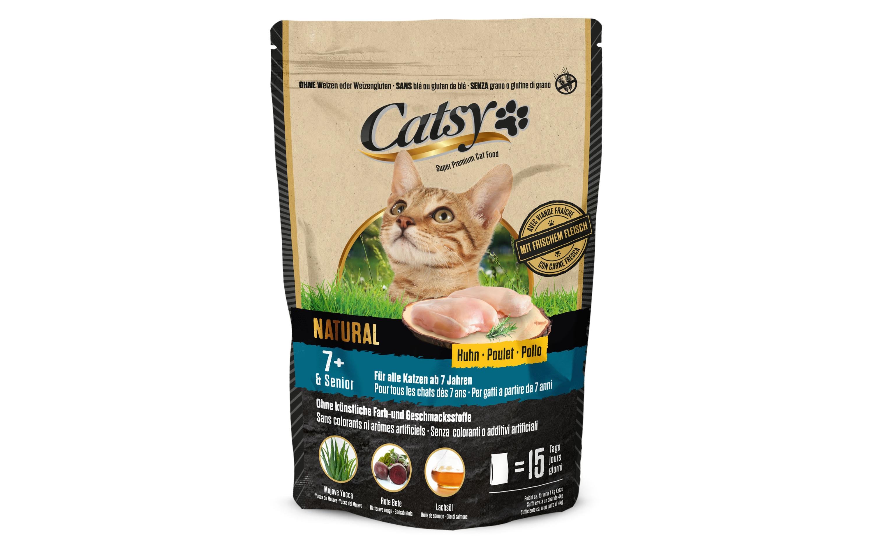 Catsy Trockenfutter 7+ Cat Chicken, 1 kg