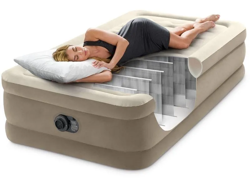 Intex Luftbett Dura Beam Deluxe Ultra Plush Twin 99 x 191 x 46 cm Intex Luftbett Dura Beam Deluxe Ultra Plush Twin 99 x 191 x 46 cm