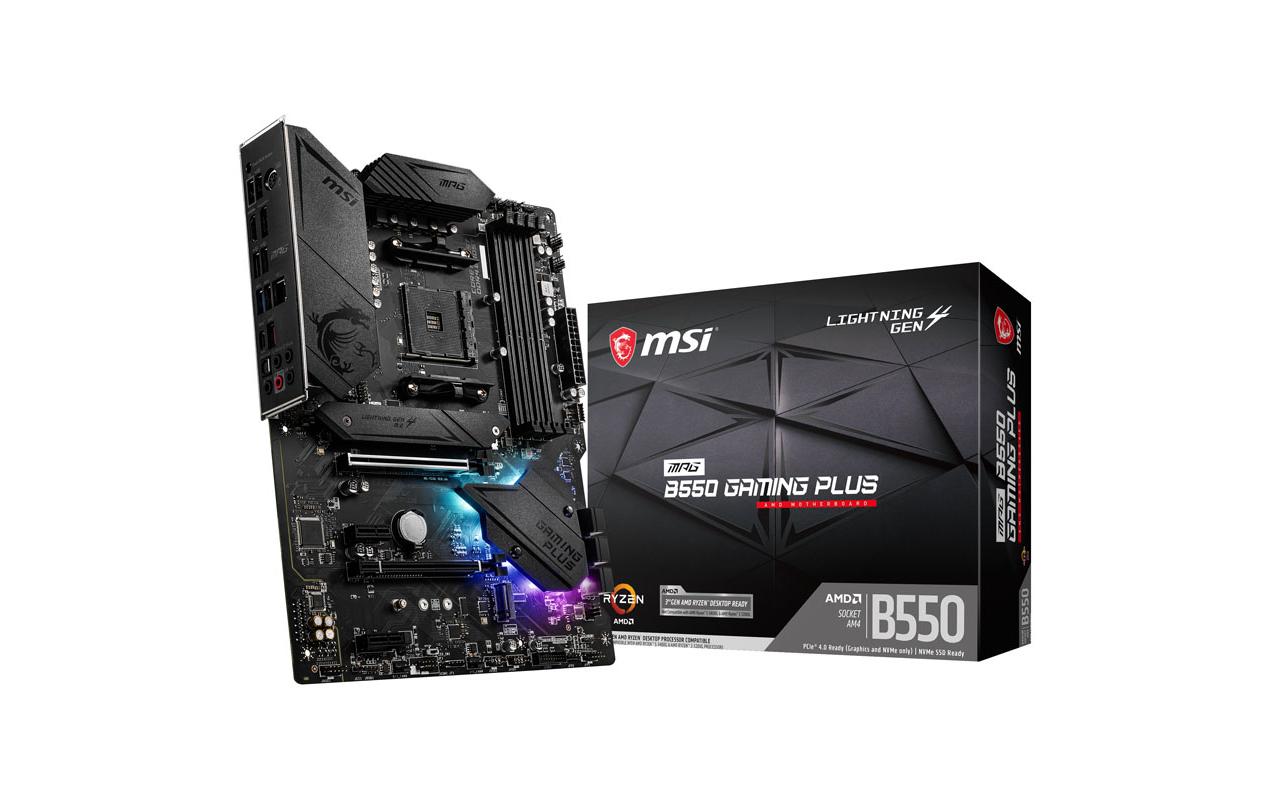 MSI Mainboard MPG B550 GAMING PLUS