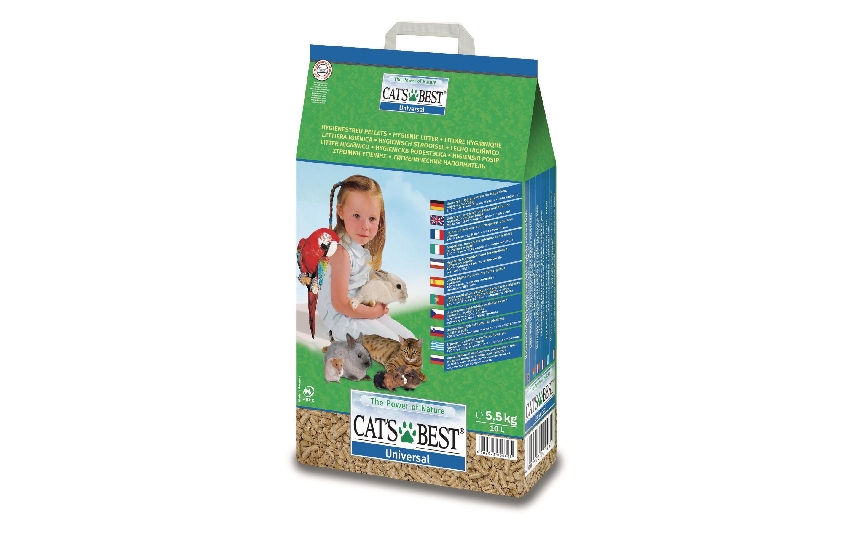 CAT'S BEST Katzenstreu Universal 10 l