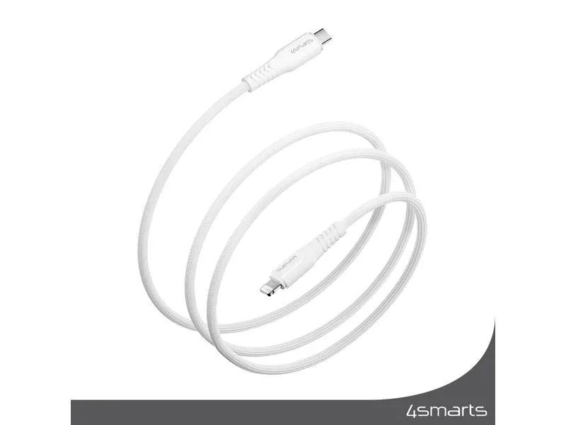 4smarts USB 2.0-Kabel RapidCord PD 30W USB C - Lightning 1.5 m 4smarts USB 2.0-Kabel RapidCord PD 30W USB C - Lightning 1.5 m