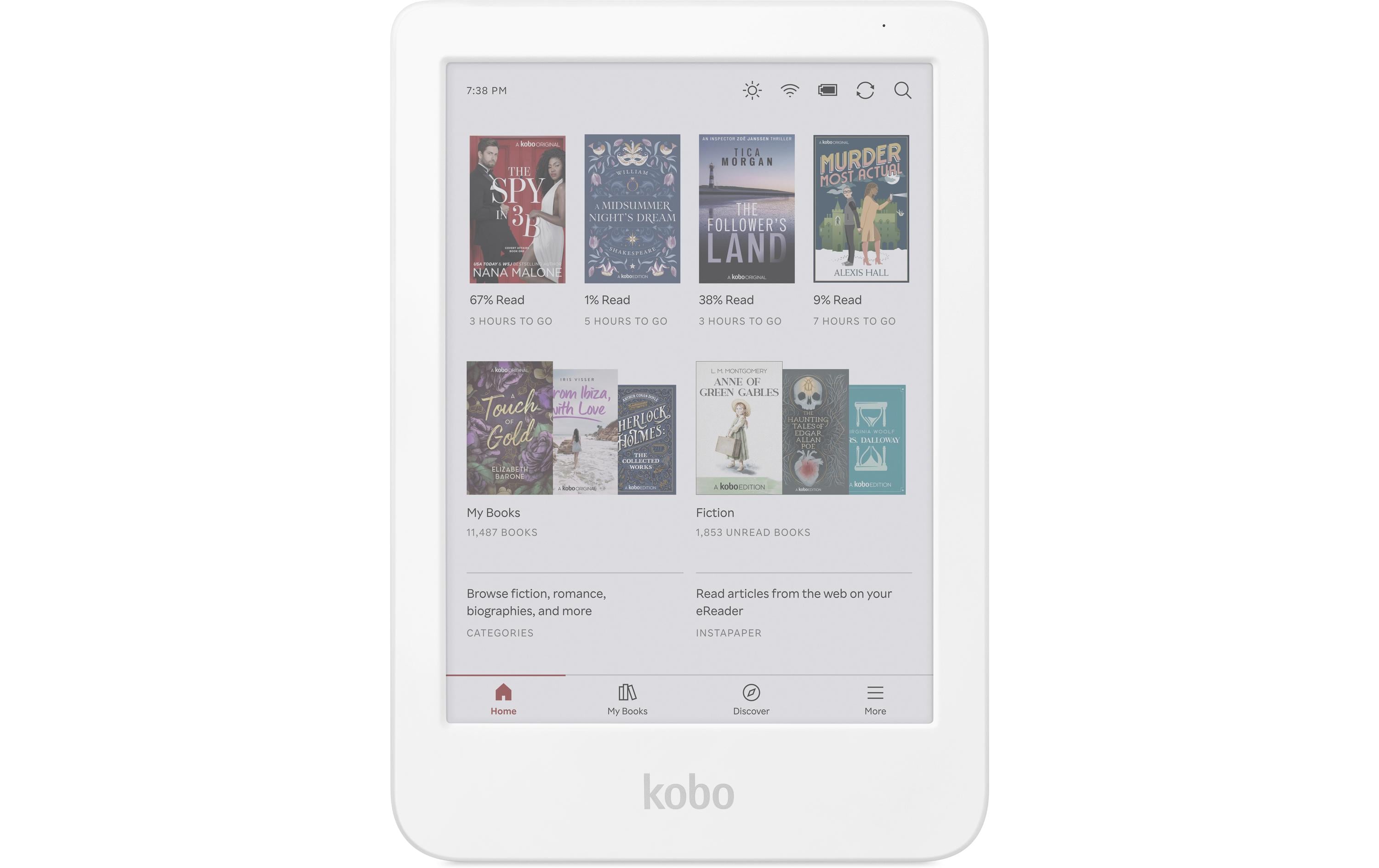 Kobo E-Book Reader Clara Colour