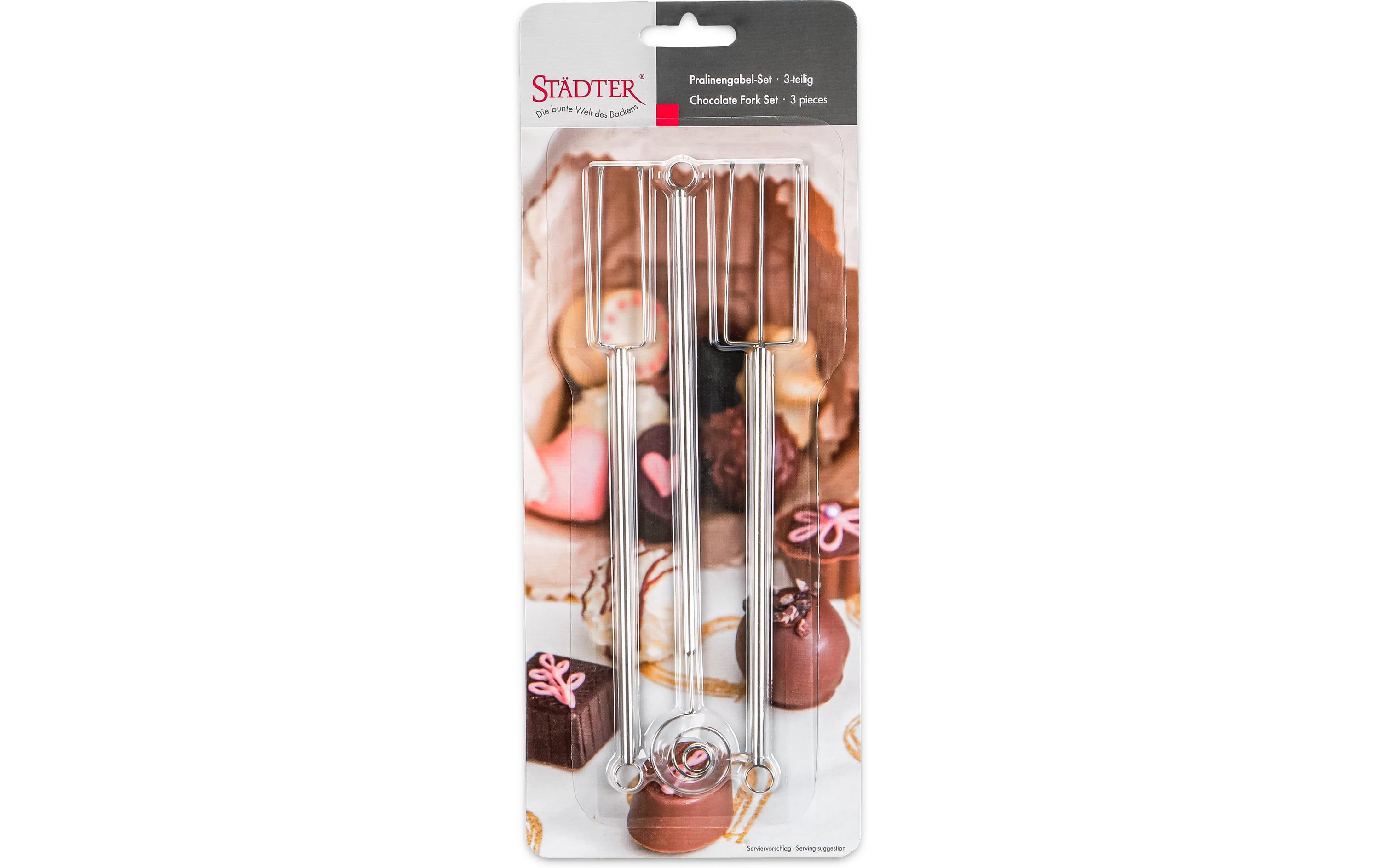 Städter Pralinengabel Set 3-teilig