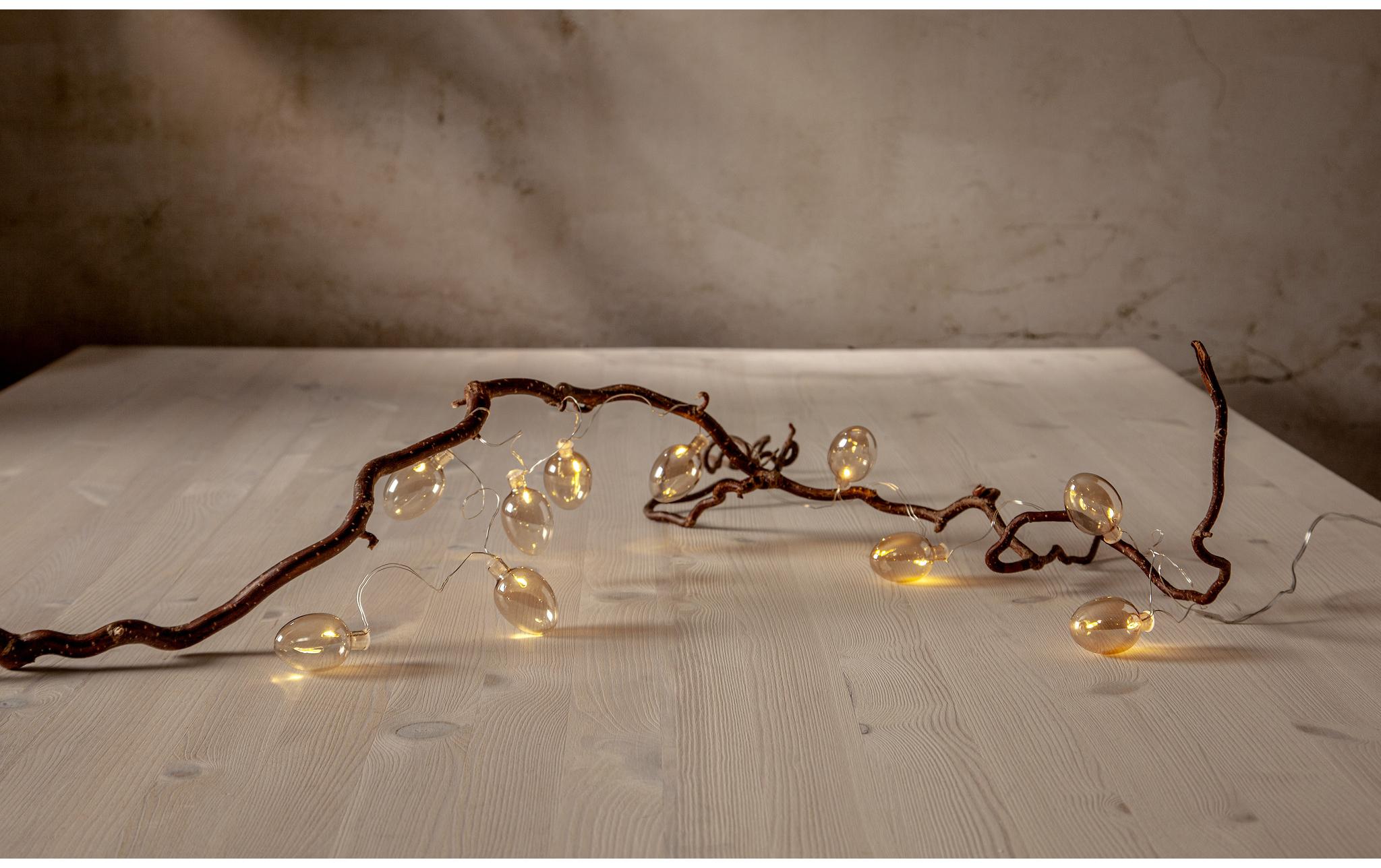 Star Trading Lichterkette Shimmer, 10 LEDs, 1.35 m, Beige Star Trading Lichterkette Shimmer, 10 LEDs, 1.35 m, Beige