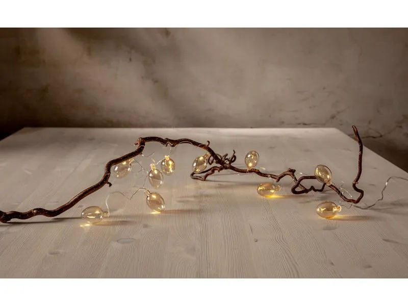 Star Trading Lichterkette Shimmer, 10 LEDs, 1.35 m, Beige Star Trading Lichterkette Shimmer, 10 LEDs, 1.35 m, Beige
