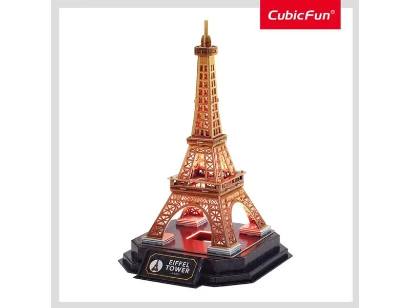 CubicFun 3D Puzzle Eiffelturm LED 51 Teile CubicFun 3D Puzzle Eiffelturm LED 51 Teile