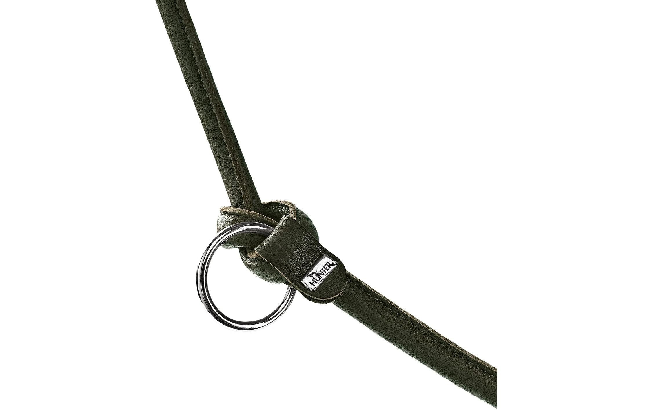 Hunter V-Leine Round München 10/200, Rindsleder, Grün