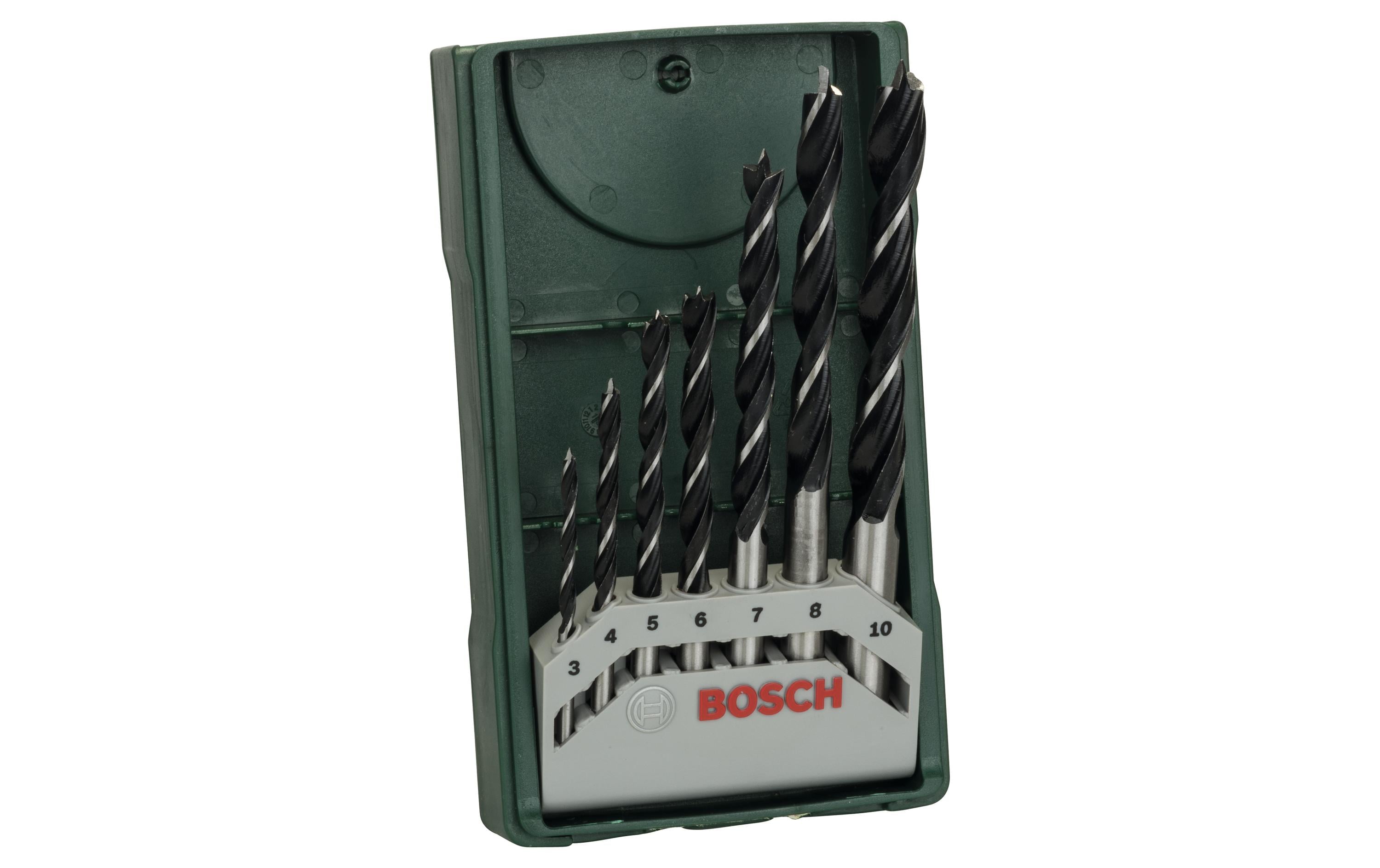 Bosch Holzbohrer-Set Mini-X-Line, 7-teilig Bosch Holzbohrer-Set Mini-X-Line, 7-teilig