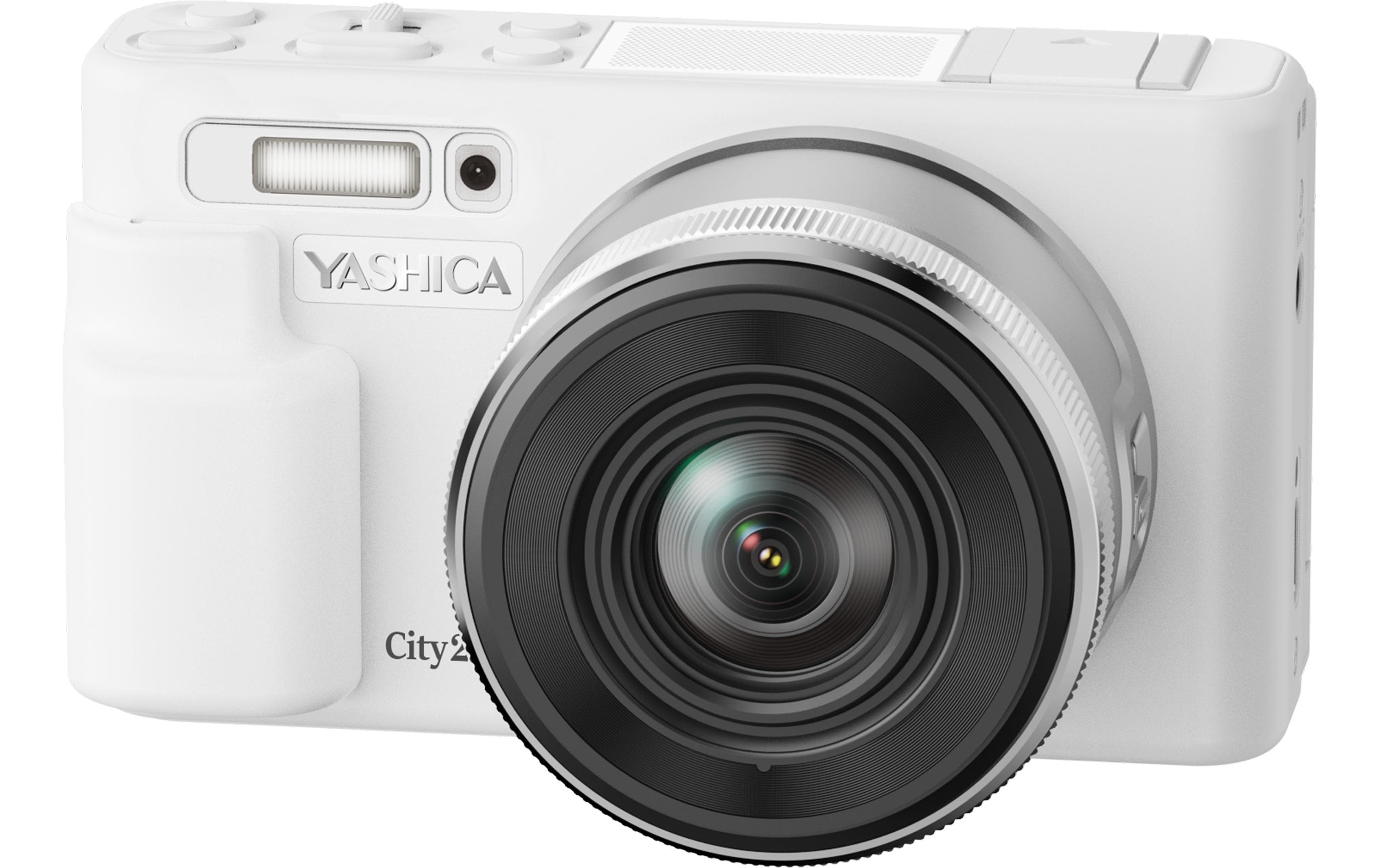 Yashica Fotokamera Yashica City 200 Weiss