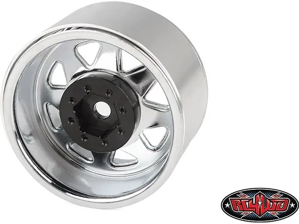RC4WD Felgen 8 Lug Deep Dish Wagon 1.9 Chrom 4 Stück RC4WD Felgen 8 Lug Deep Dish Wagon 1.9 Chrom 4 Stück