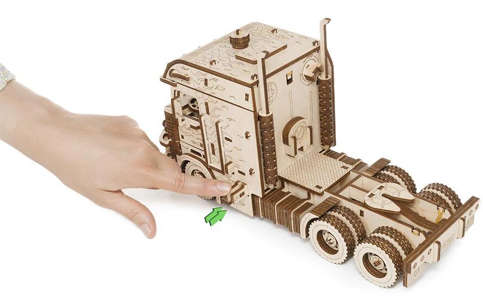 Eco-Wood-Art Bausatz Sattelschlepper Road King Eco-Wood-Art Bausatz Sattelschlepper Road King