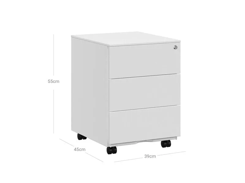 Songmics Aktenschrank mit 3 Schubladen