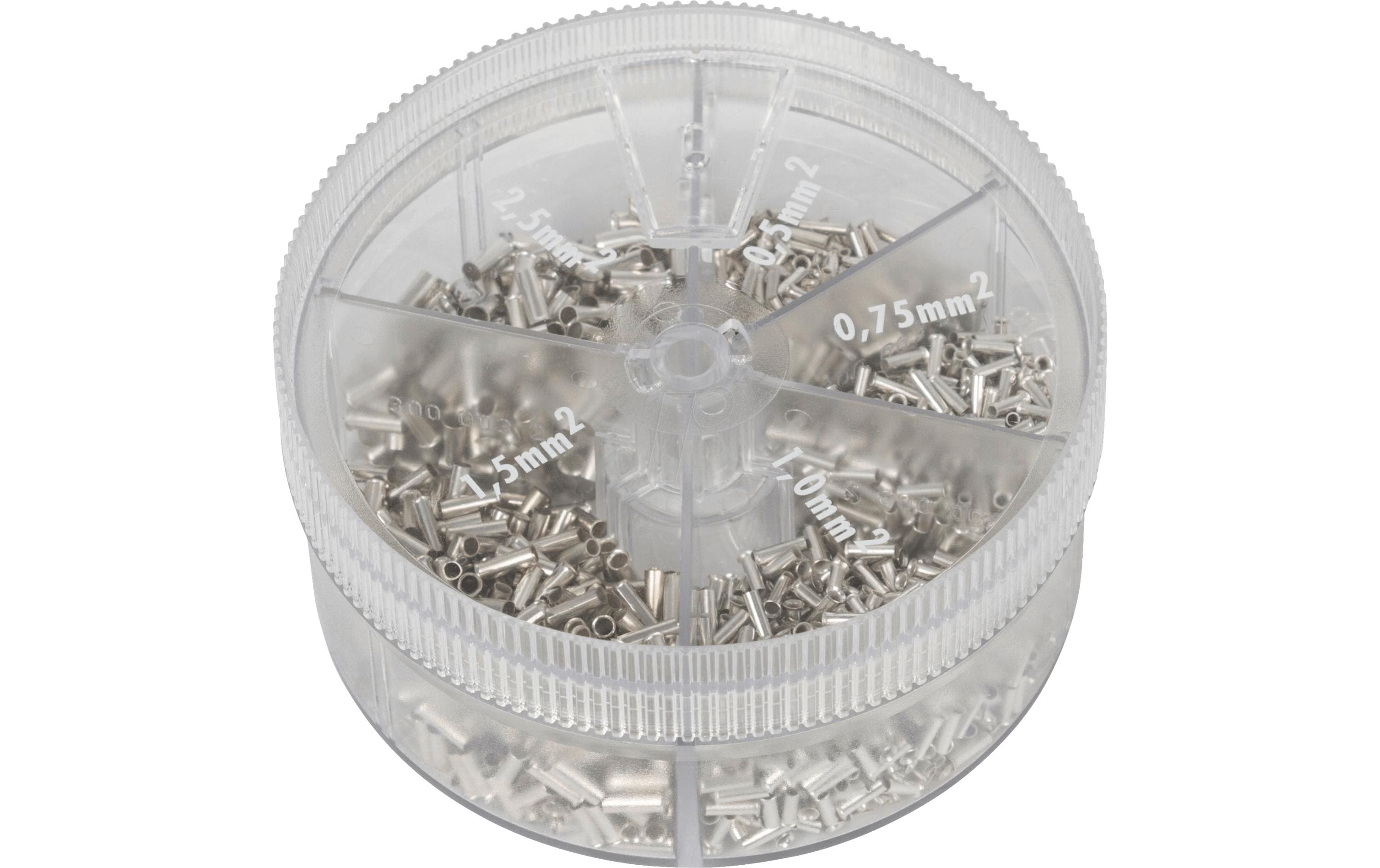 Knipex Aderendhülsen 0.5 - 2.5 mm², 1900 Stück Knipex Aderendhülsen 0.5 - 2.5 mm², 1900 Stück